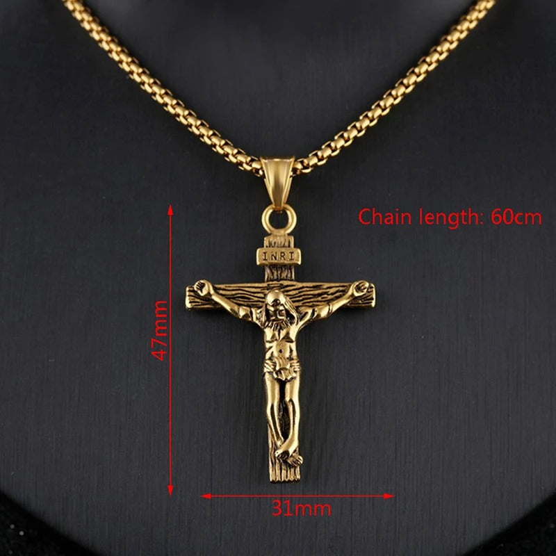 Cross of Strength Necklace