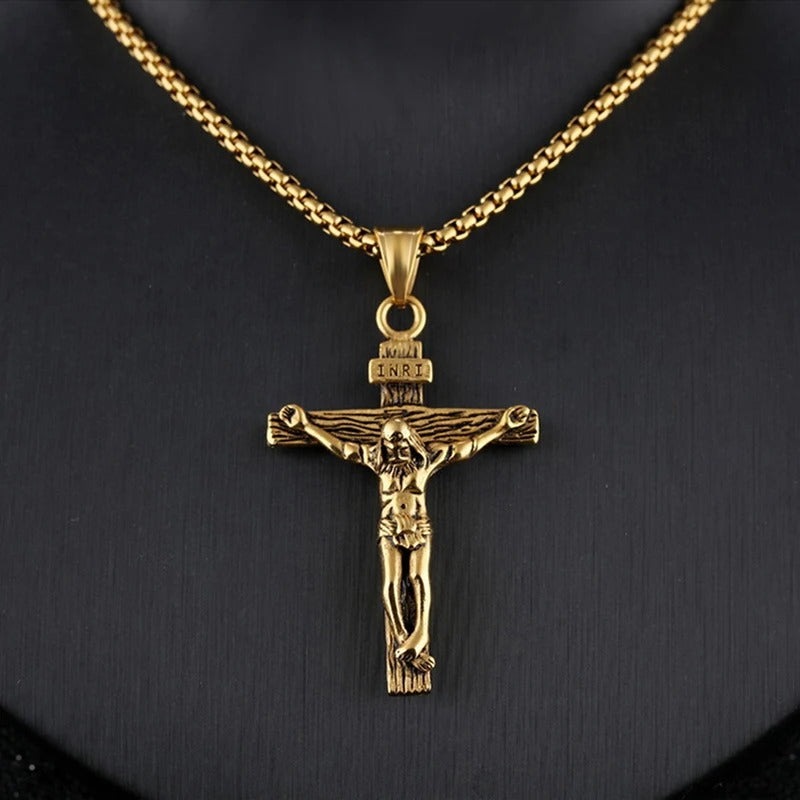 Cross of Strength Necklace