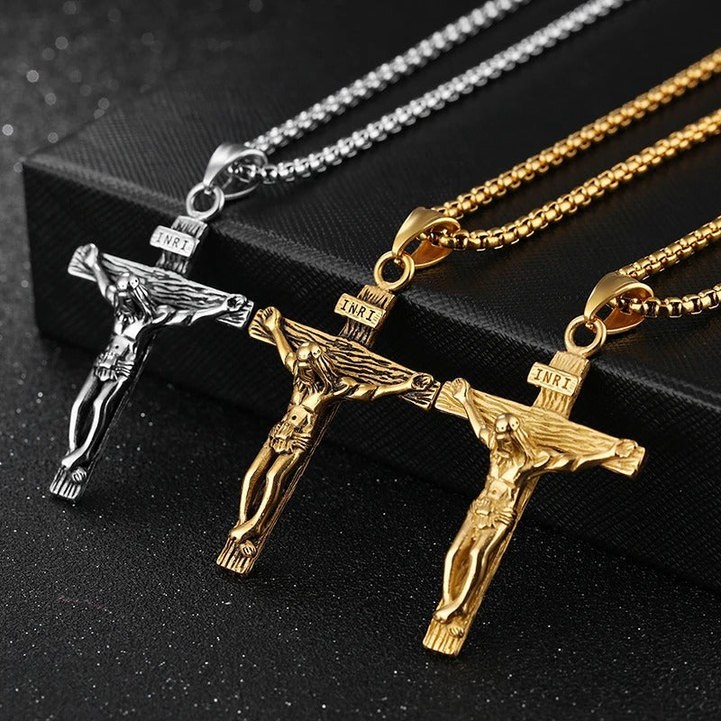 Cross of Strength Necklace