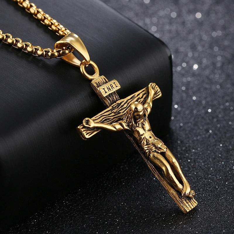 Cross of Strength Necklace